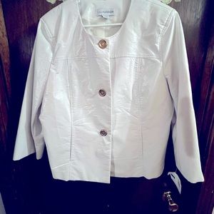 Blazer/jacket soft leathery